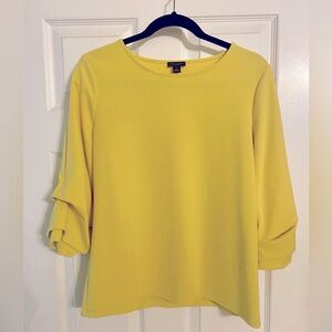Ann Taylor yellow blouse